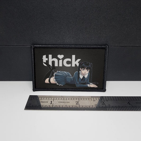 Thick❤ Sexy Anime Girl Morale Patch Custom Tactical (Wednesday inspired)