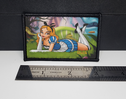 Thick❤ Anime Girl Morale Patch Custom Tactical (Alice Inspired)