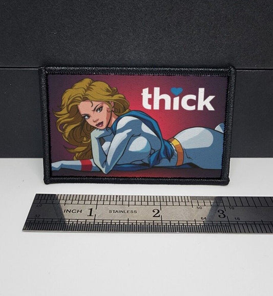 Thick❤ Sexy Anime Girl Morale Patch Custom Tactical (SuperGirl V2 inspired)