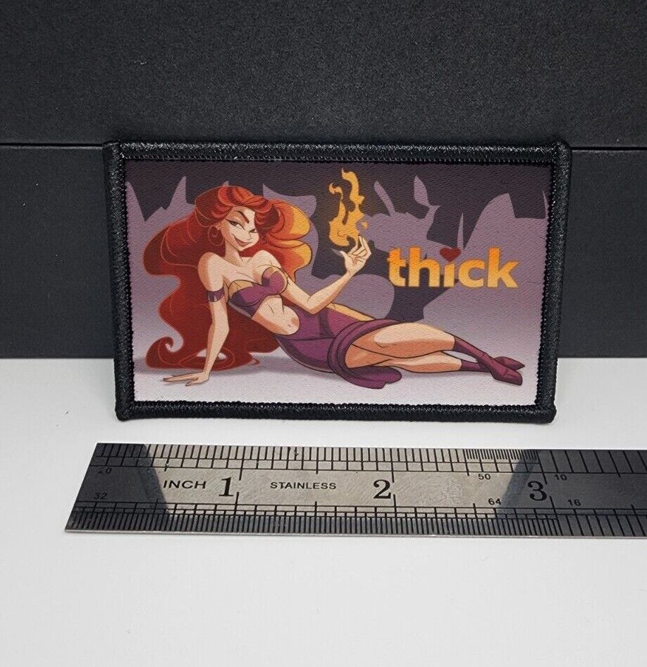Thick❤ Sexy Anime Girl Morale Patch Custom Tactical (Megara inspired)