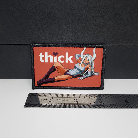 Thick❤  Anime Girl Morale Patch Custom Tactical (Rabbit Hero inspired Waifu)