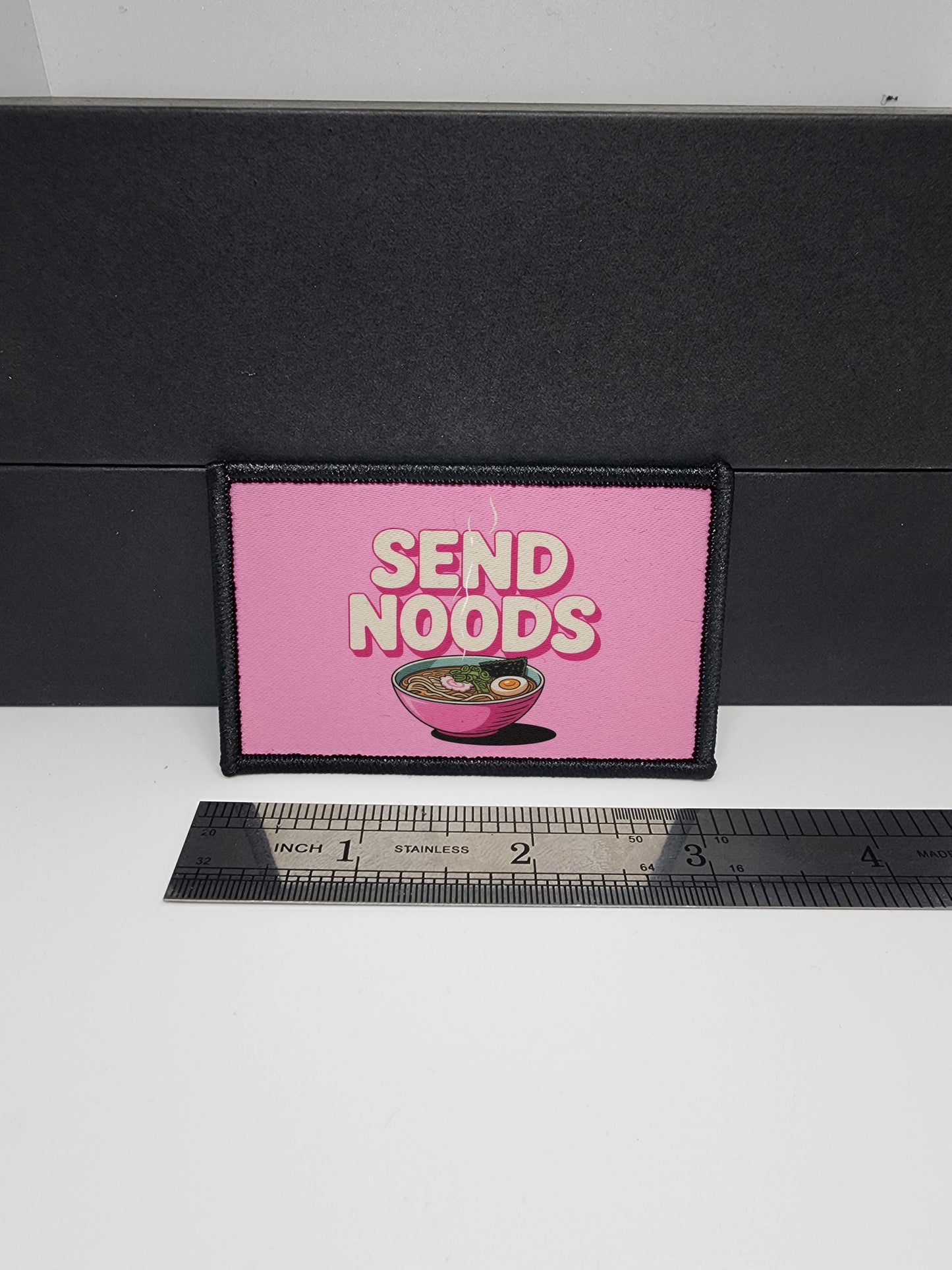 Send Noods Noodles Meme Funny Morale Patch Tactical 2x3 inch