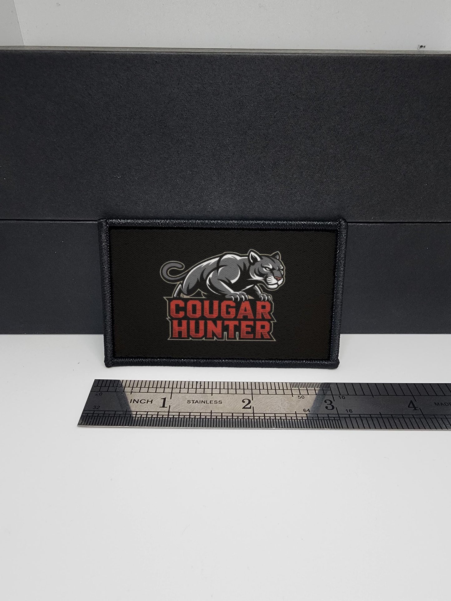 Cougar Hunter Meme Funny Cougar Bait Morale Patch Tactical 2x3 inch