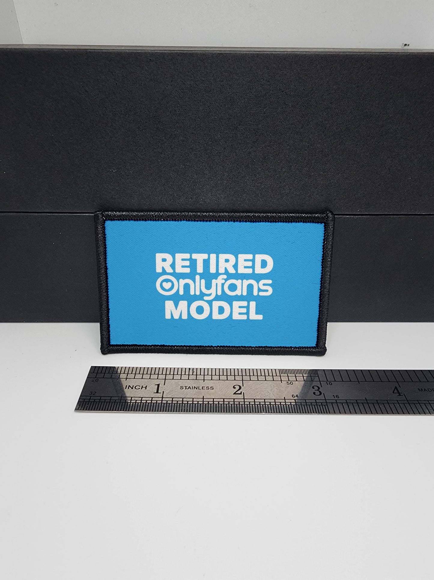 Retired Only Fans Model Meme Funny Morale Patch Tactical 2x3 inch