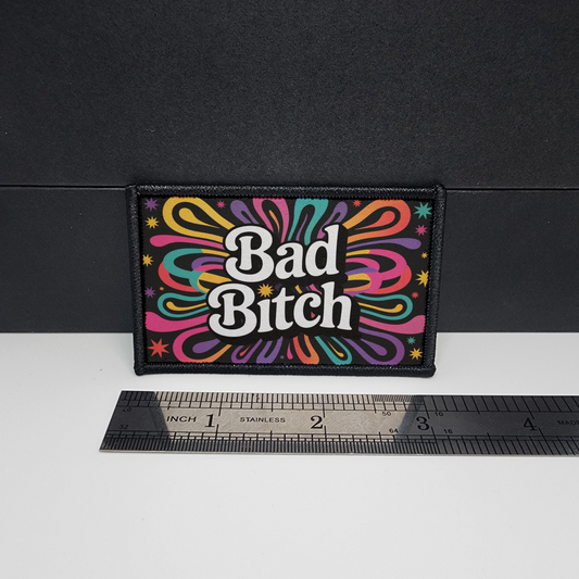 Bad Bitch Meme Funny Morale Patch Tactical 2x3 inch