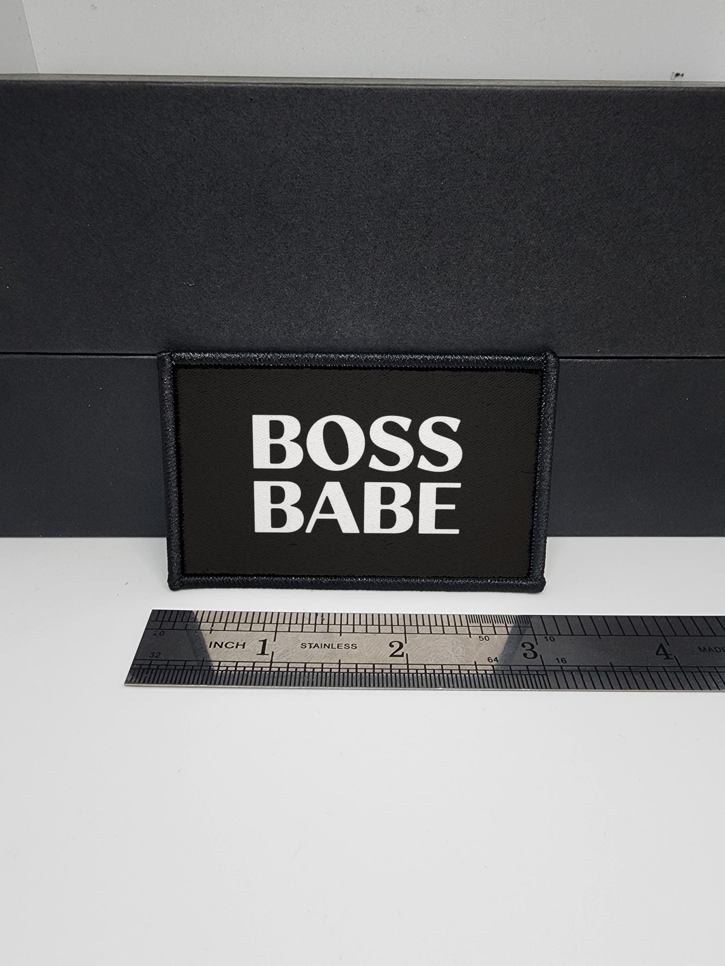 Boss Bae Meme Funny Morale Patch Boss Babe Tactical 2x3 inch