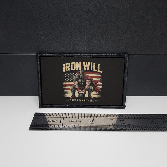 Americana Roman Warrior Fitness Gym Crossfit Morale Patch Tactical 2x3 inch