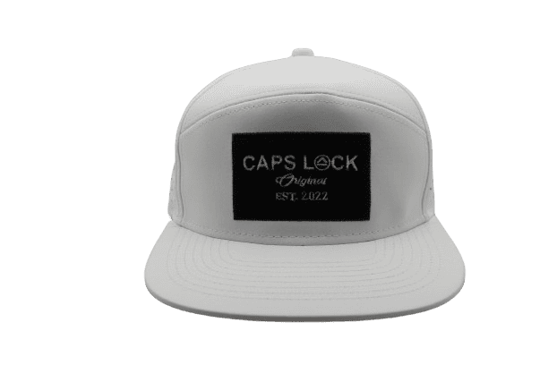 Ivory White - Drip-X Tactical Flat Bill Hat | Water-Repellent Hat