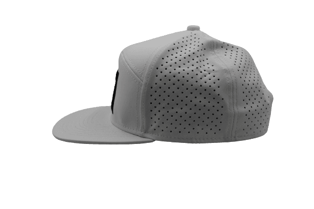 Ivory White - Drip-X Tactical Flat Bill Hat | Water-Repellent Hat