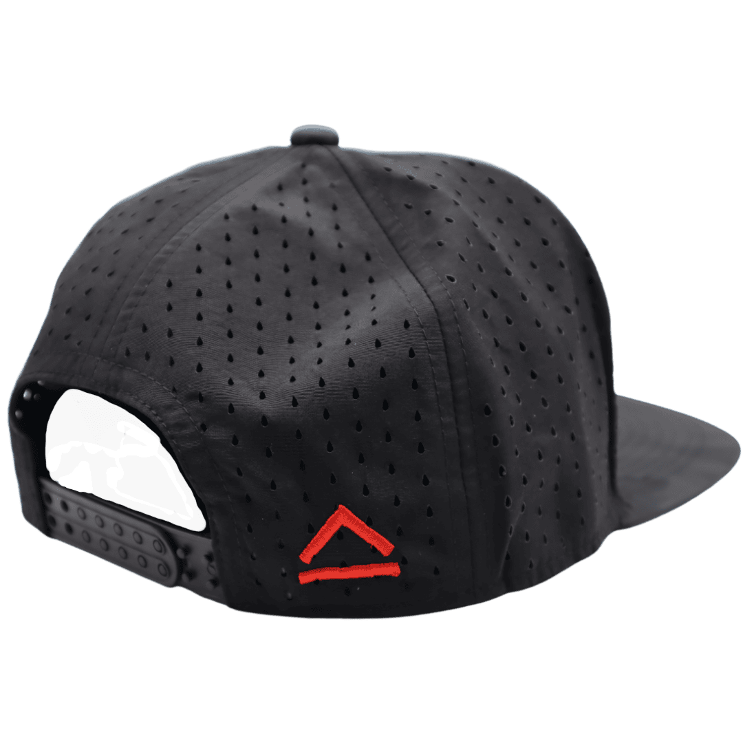 Midnight Camo - Drip-X Tactical Flat Bill Hat | Water-Repellent Hat