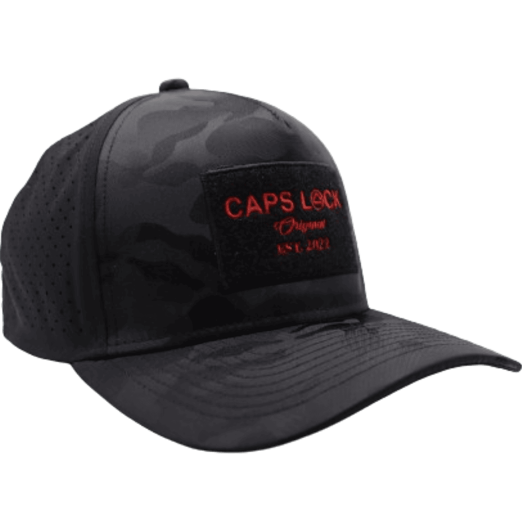 Midnight Camo - Drip-X Tactical Curved Bill Hat | Water-Repellent Hat