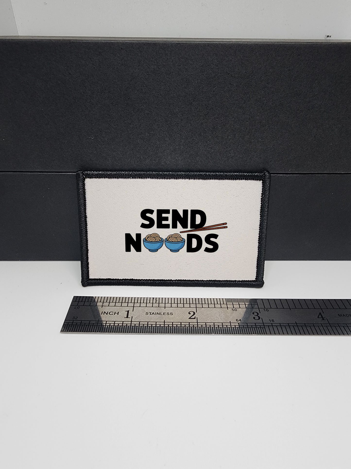 Send Noods Noodles Meme Funny Morale Patch Tactical 2x3 inch