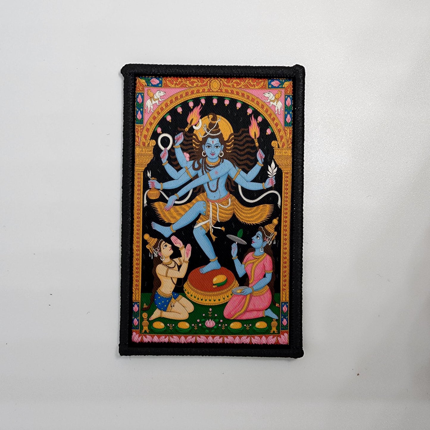 CAPS LOCK ORIGINAL - morale patch - religion - religious patch - Meme - 2x3 inch – hook and loop - iron-on – interchangeable patch hat - zodiac sign patch - dancing shiva patch