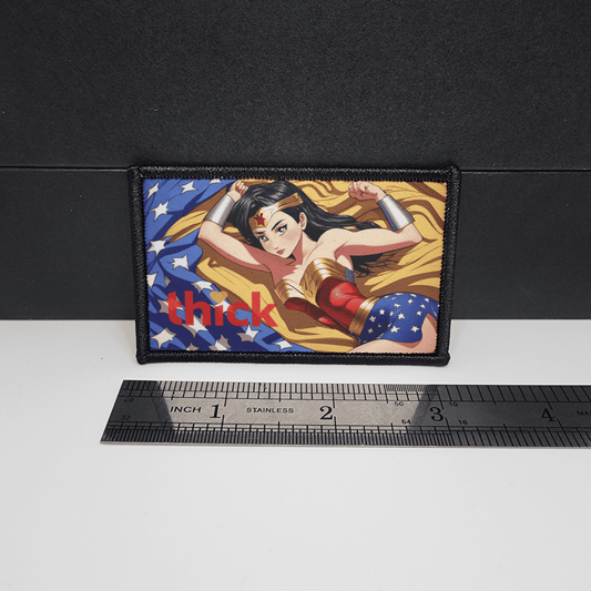 Thick❤ Sexy Anime Girl Morale Patch Custom Tactical (Wonder Girl v2 inspired)