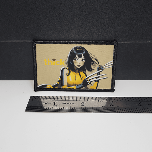 Thick❤ Sexy Anime Girl Morale Patch Custom Tactical (X-23 x-men inspired)