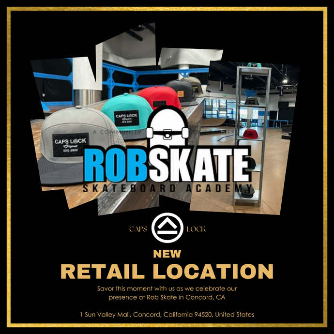 CAPS LOCK ORIGINAL x Rob Skate's: Uniting Style and Skate Culture