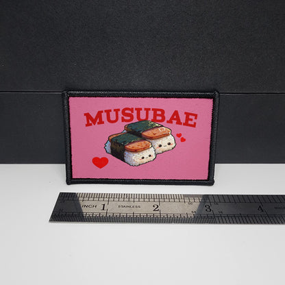 Musubae Musubi Funny Cute Kawaii Morale Patch Custom Tactical patch 2x3 inch