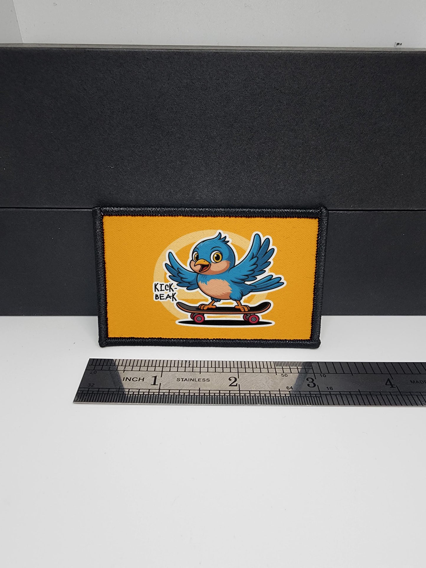 Skate Animals Kids Morale Patch Custom Skateboard Cartoon Art 2x3 inch (choose)