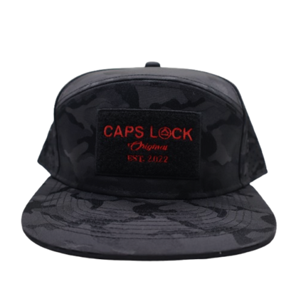 Midnight Camo - Drip-X Tactical Flat Bill Hat | Water-Repellent Hat