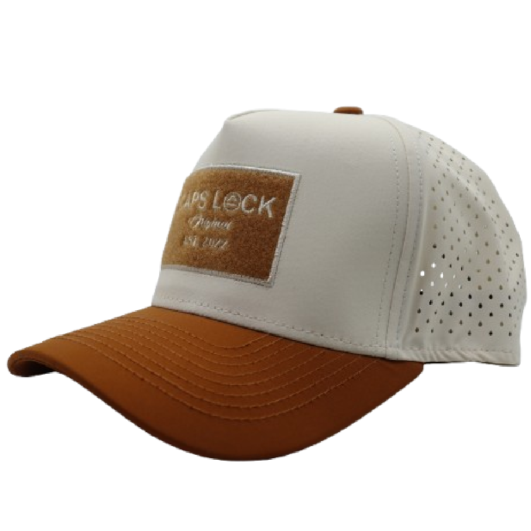 Desert Clay/Cream - Drip-X Tactical Curved Bill Hat | Water-Resistant Hat