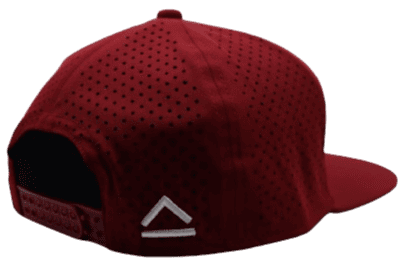 Wine Red - Drip-X Tactical Flat Bill Hat | Water-Repellent Hat