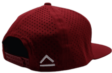 Load image into Gallery viewer, Wine Red - Drip-X Tactical Flat Bill Hat | Water-Repellent Hat
