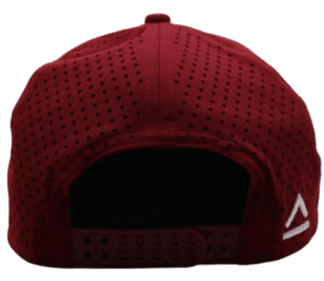 Wine Red - Drip-X Tactical Flat Bill Hat | Water-Repellent Hat