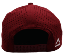 Load image into Gallery viewer, Wine Red - Drip-X Tactical Flat Bill Hat | Water-Repellent Hat
