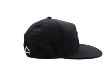 Load image into Gallery viewer, Noir Black - Drip-X Tactical Flat Bill Hat | Water-Repellent Hat
