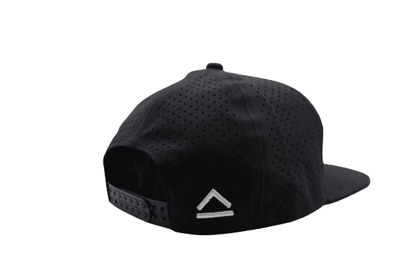 Noir Black - Drip-X Tactical Flat Bill Hat | Water-Repellent Hat