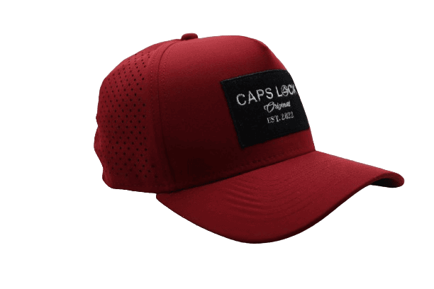 Wine Red - Drip-X Tactical Curved Bill Hat | Water-Repellent Hat