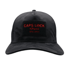 Load image into Gallery viewer, Midnight Camo - Drip-X Tactical Curved Bill Hat | Water-Repellent Hat
