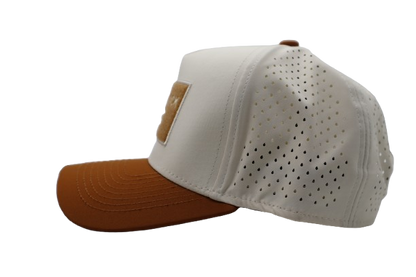 Desert Clay/Cream - Drip-X Tactical Curved Bill Hat | Water-Resistant Hat
