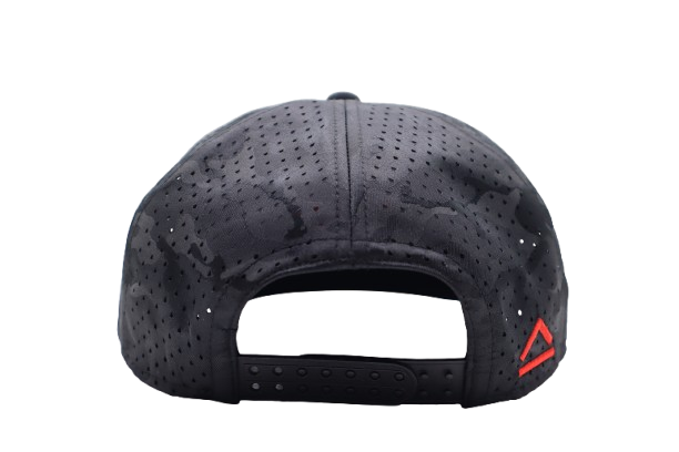 Midnight Camo - Drip-X Tactical Flat Bill Hat | Water-Repellent Hat