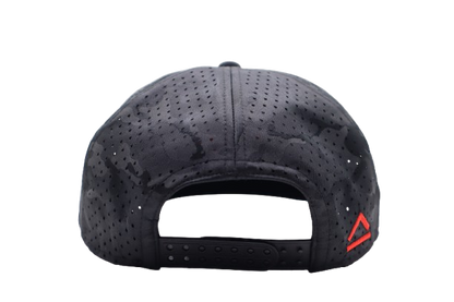 Midnight Camo - Drip-X Tactical Flat Bill Hat | Water-Repellent Hat