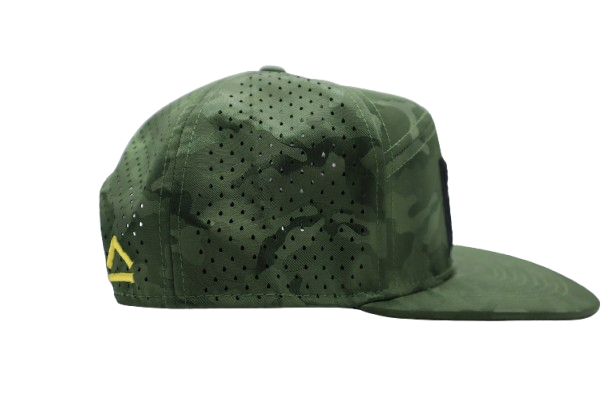 Jungle Camo - Drip-X Tactical Flat Bill Hat | Water-Repellent Hat