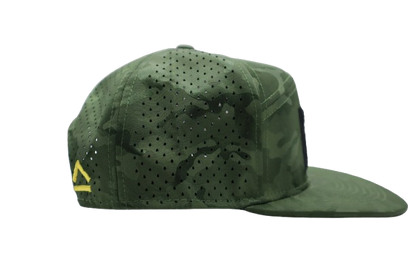 Jungle Camo - Drip-X Tactical Flat Bill Hat | Water-Repellent Hat