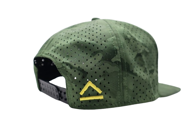 Jungle Camo - Drip-X Tactical Flat Bill Hat | Water-Repellent Hat
