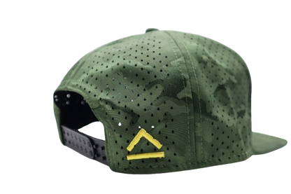 Jungle Camo - Drip-X Tactical Flat Bill Hat | Water-Repellent Hat