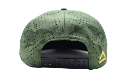 Jungle Camo - Drip-X Tactical Flat Bill Hat | Water-Repellent Hat