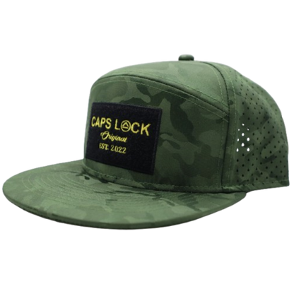 Jungle Camo - Drip-X Tactical Flat Bill Hat | Water-Repellent Hat