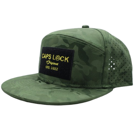 Jungle Camo - Drip-X Tactical Flat Bill Hat | Water-Repellent Hat