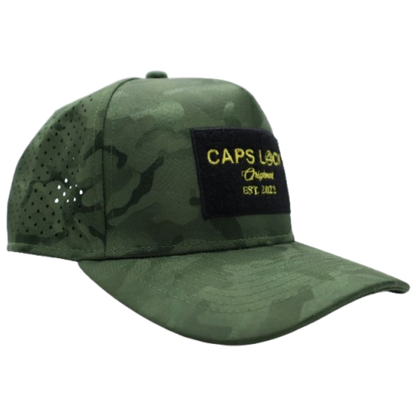 Jungle Camo - Drip-X Tactical Curved Bill Hat | Water-Repellent Hat