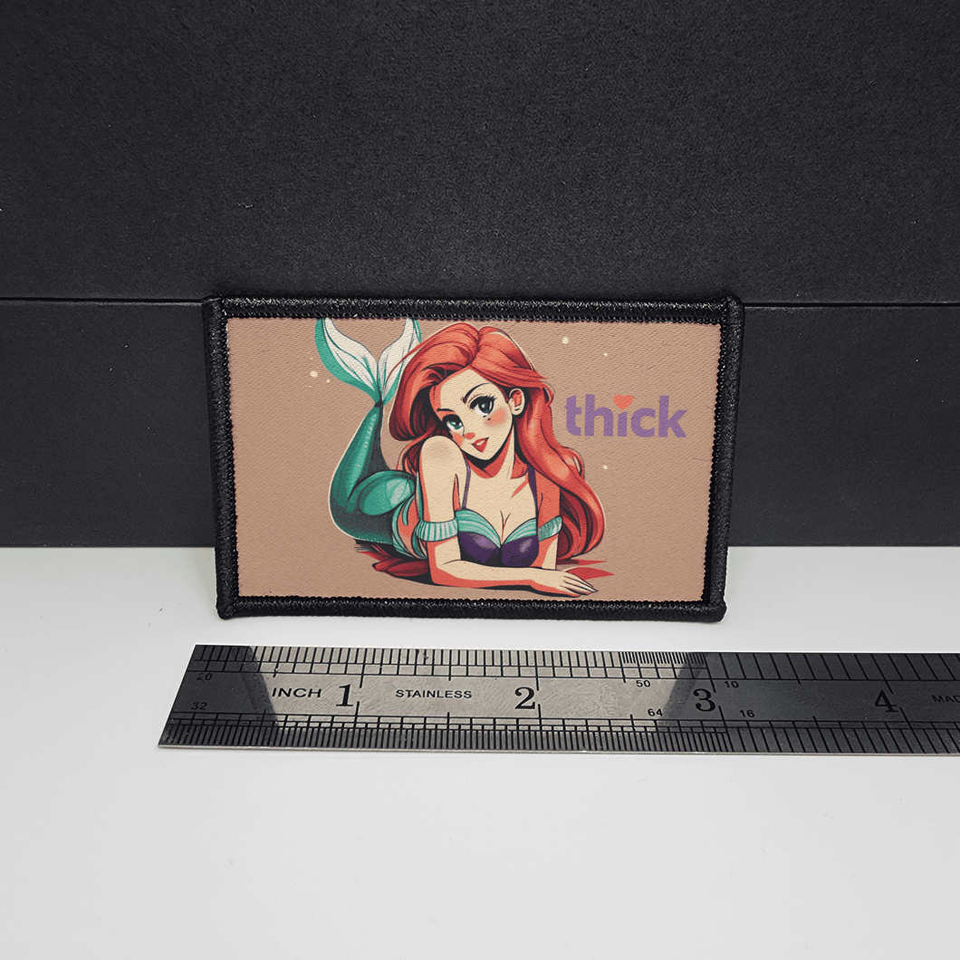 Thick❤ Sexy Anime Girl Morale Patch Custom Tactical (Mermaid inspired)