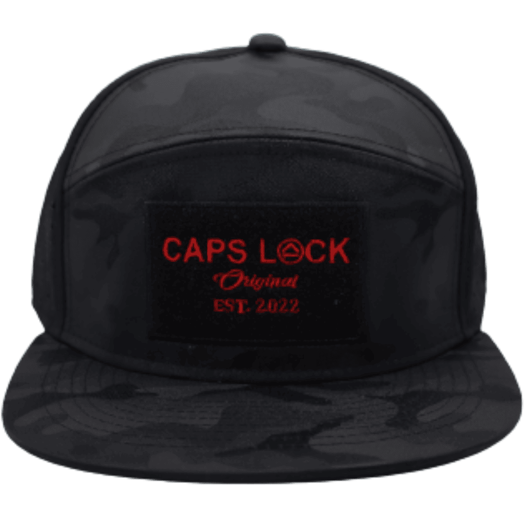 THE CAP 別注 Cloaking Device BLACK CAMO Midnight Camo - Drip-X | Anime | Skateboarding | Gym