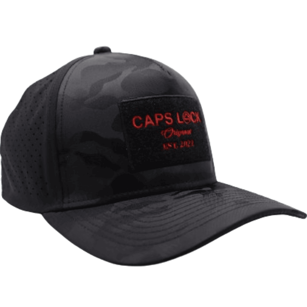 Midnight Camo - Drip-X Tactical Curved Bill Hat | Water-Repellent Hat