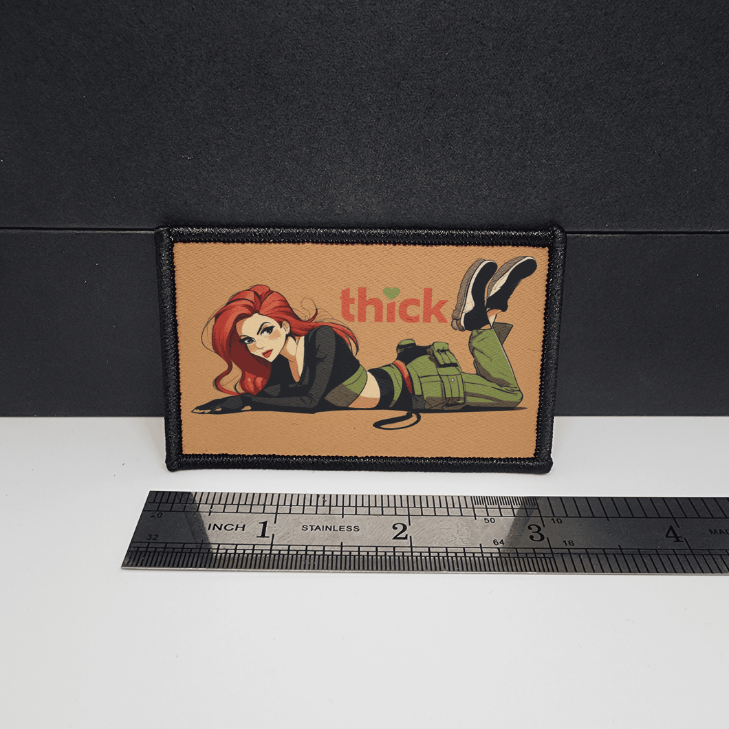 Thick❤ Sexy Anime Girl Morale Patch Custom Tactical (Kim P inspired)