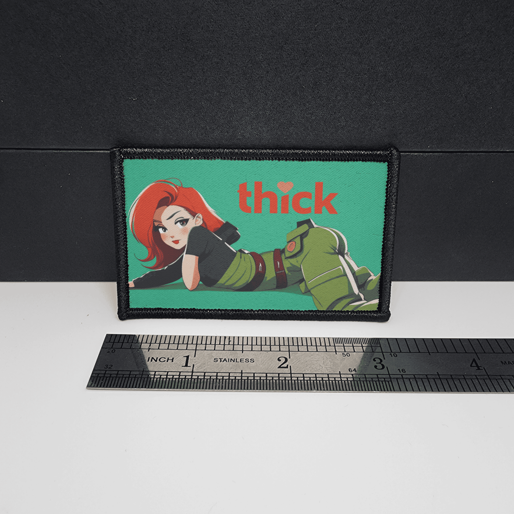 Thick❤ Sexy Anime Girl Morale Patch Custom Tactical (Kim P V2 inspired)