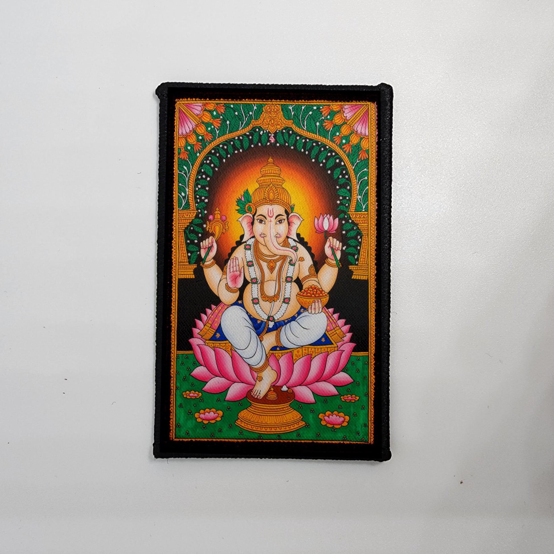 CAPS LOCK ORIGINAL - morale patch - religion - religious patch - Meme - 2x3 inch – hook and loop - iron-on  – interchangeable patch hat - zodiac sign patch - ganesha patch
