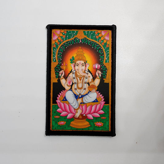 CAPS LOCK ORIGINAL - morale patch - religion - religious patch - Meme - 2x3 inch – hook and loop - iron-on  – interchangeable patch hat - zodiac sign patch - ganesha patch